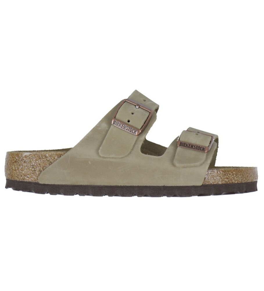 Birkenstock Unisex Arizona Oiled Leather Regular Tabacco Brown Habana 40 - main photo