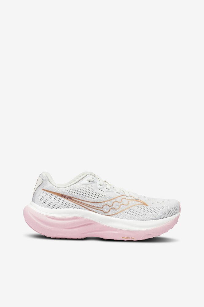 Saucony   Løpesko Ride 19   Hvit - main photo