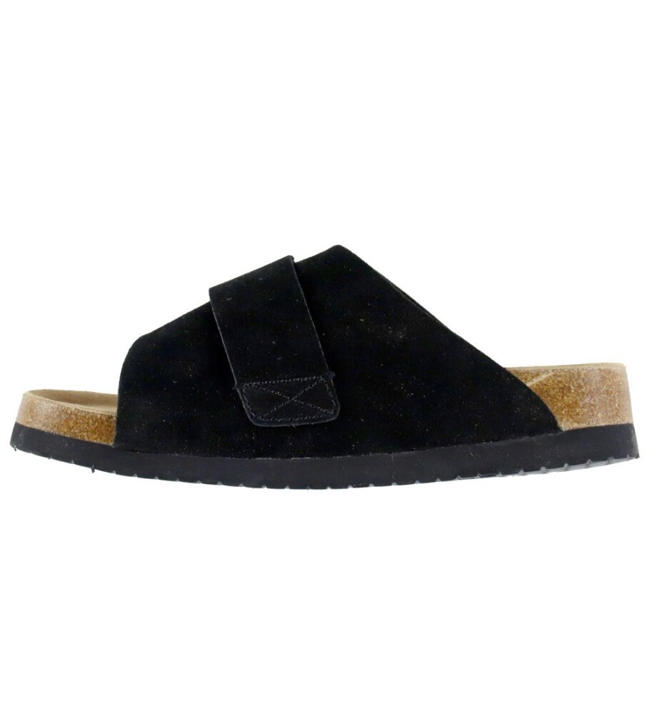 Rosemunde Rhwcolina Leather Suede  Sandal Black 39 - side a