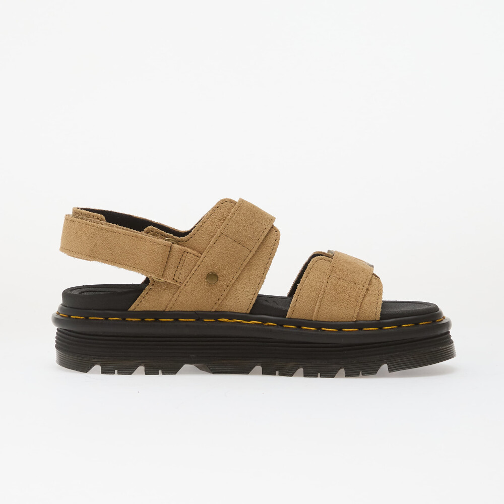 Dr. Martens Zebzag Sandal Savannah Tan Eh Suede Beige 38 - side b