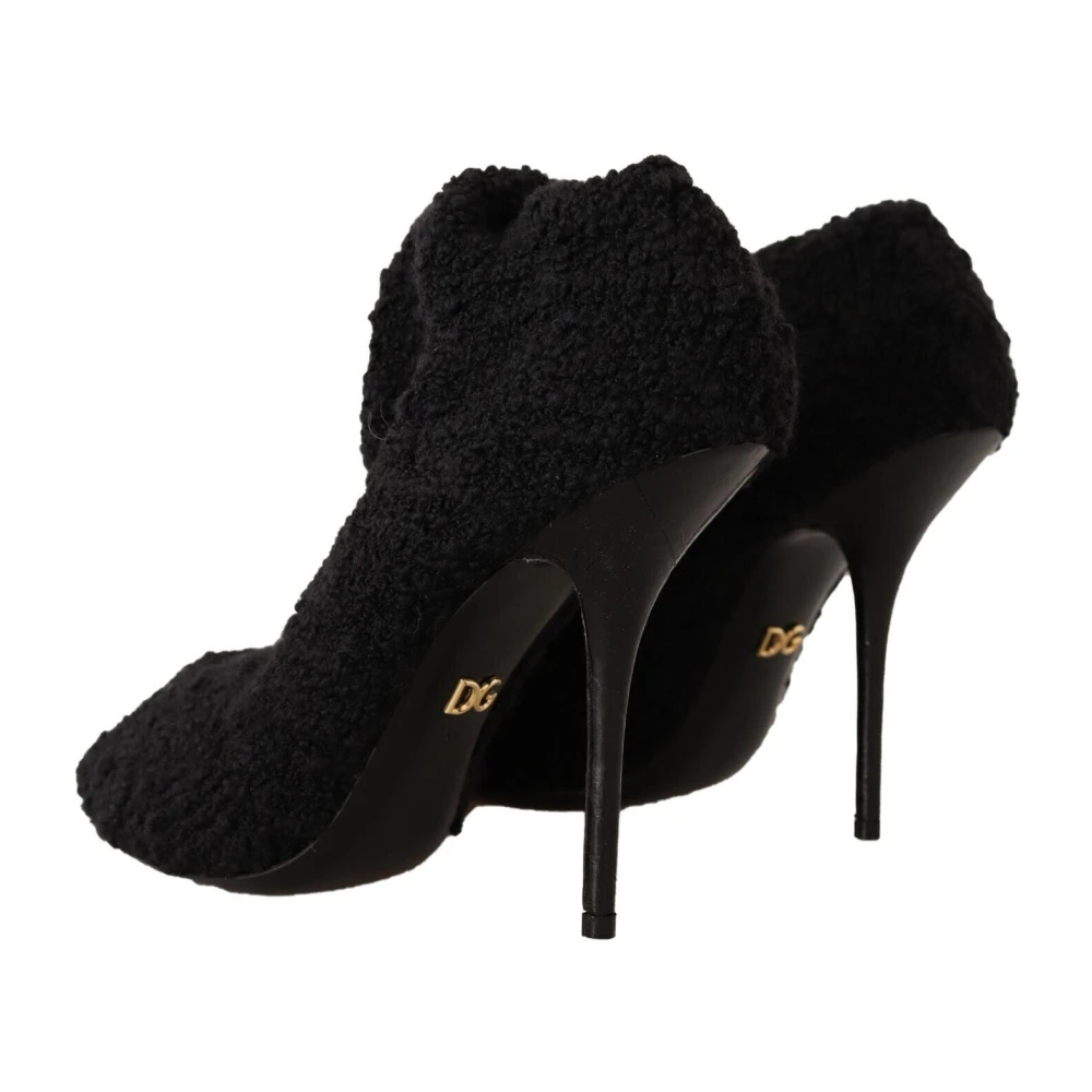 Dolce & Gabbana Dame Sko Svart 39 EU, - side b