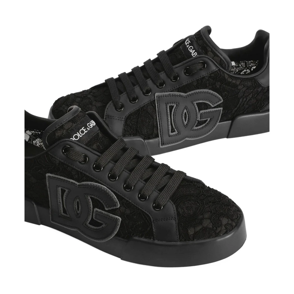 Dolce & Gabbana Dame Sko Svart 37 EU - side b