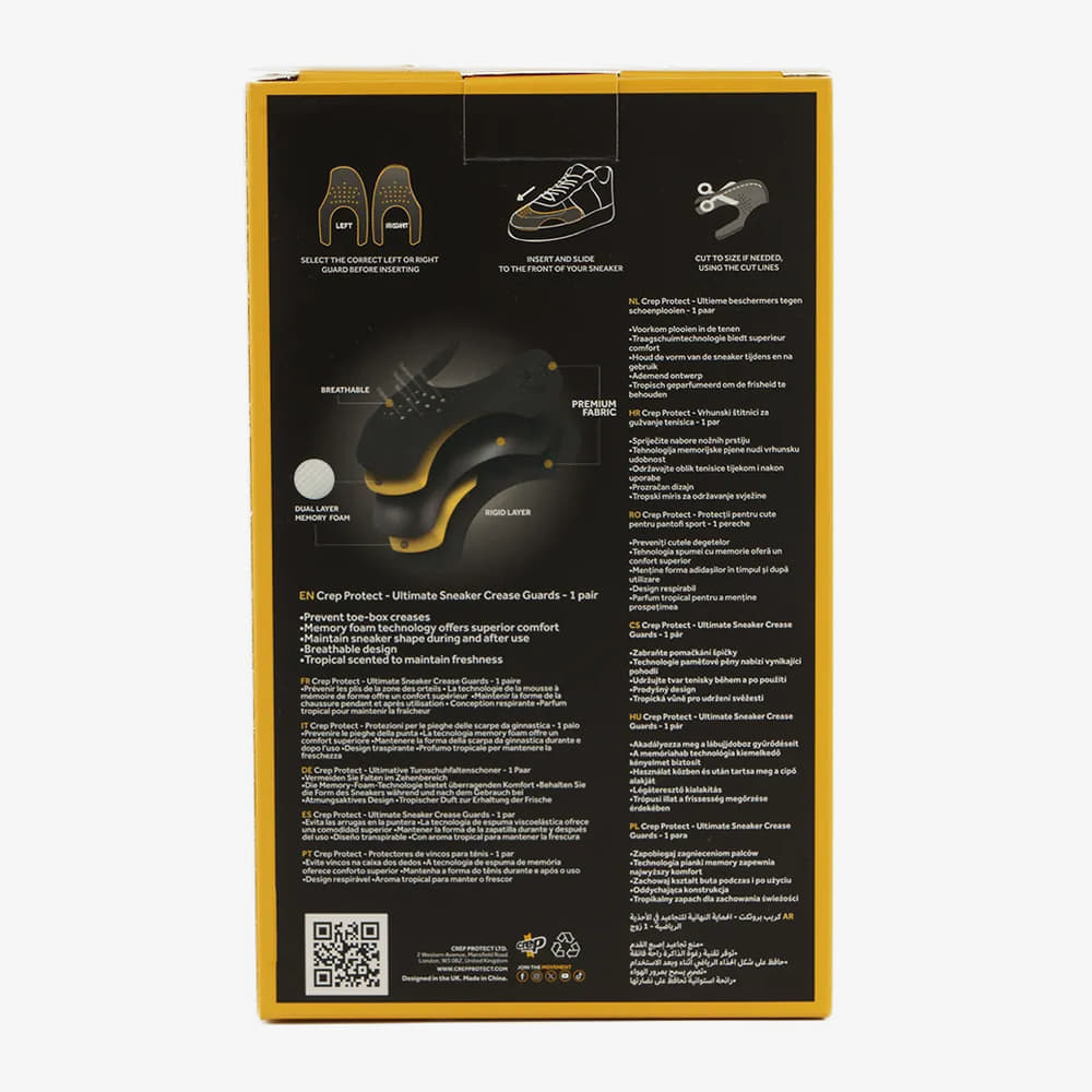 Crep Protect Crep Protect Guards   Yellow   L - side a