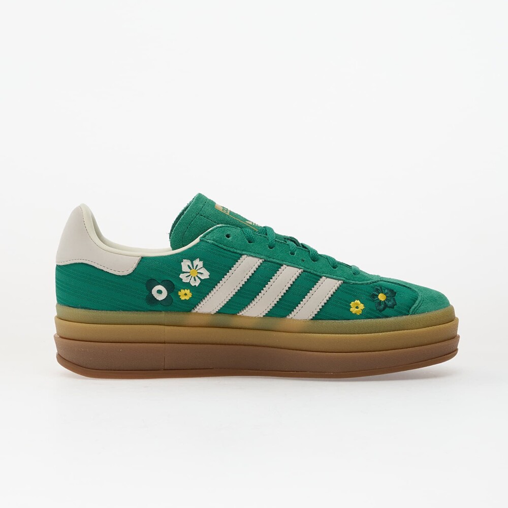 Adidas Originals Gazelle Bold W   Green   40 - side b
