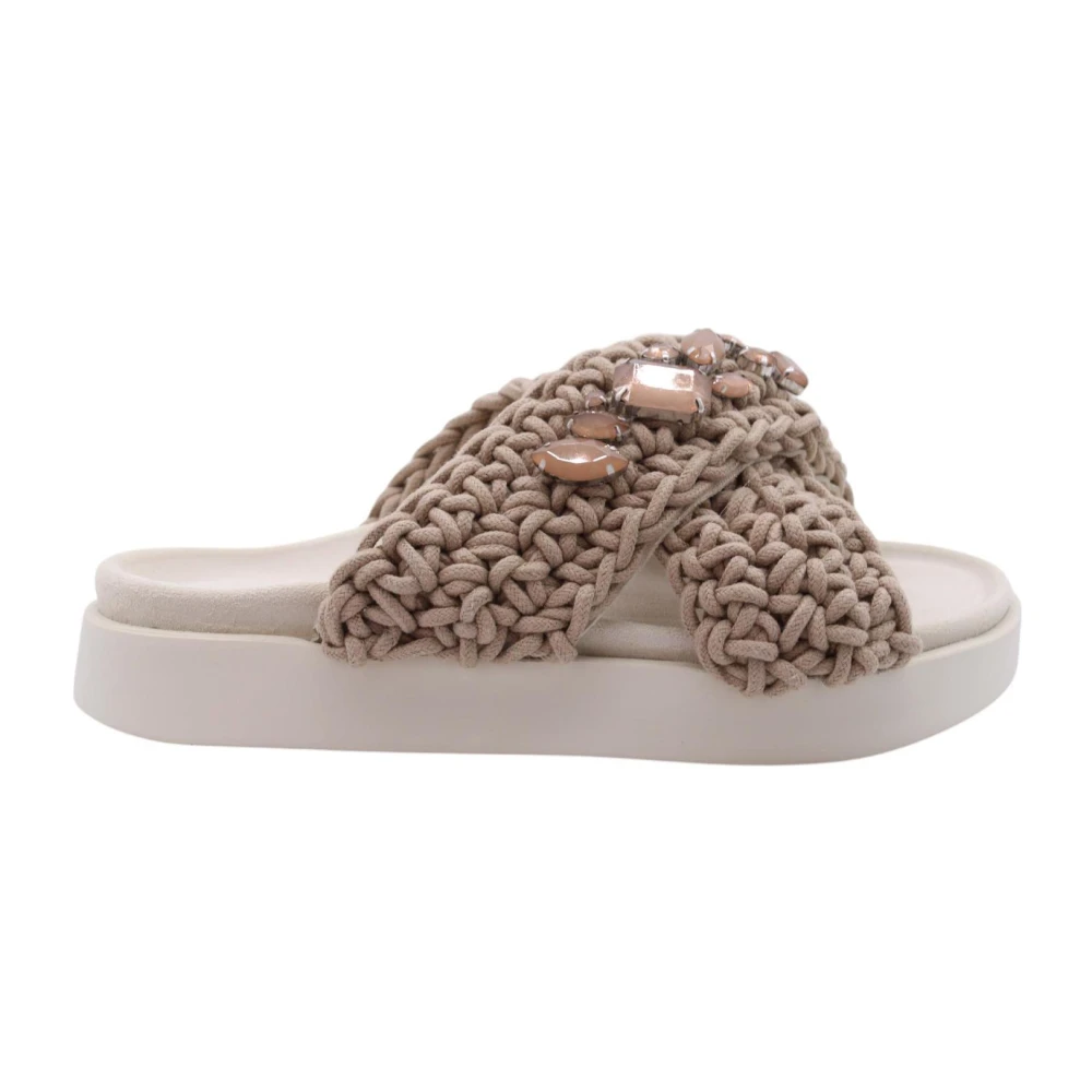 INUIKII Slipper Woven Stones 708 Taupe 37 - main photo