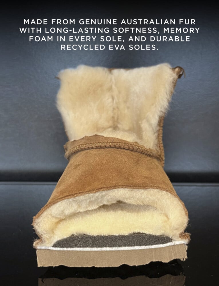 Rosemunde Rhbrisbane Shearling Plateau Boots - Brown - 39 - main photo