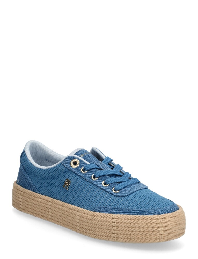 Tommy Hilfiger Th Foxing Platform Rope - Blue - 38 - main photo