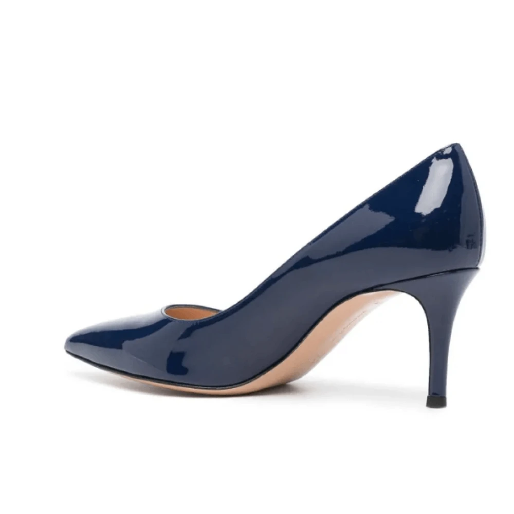 Gianvito Rossi Dame Sko Blå 39 EU - side a