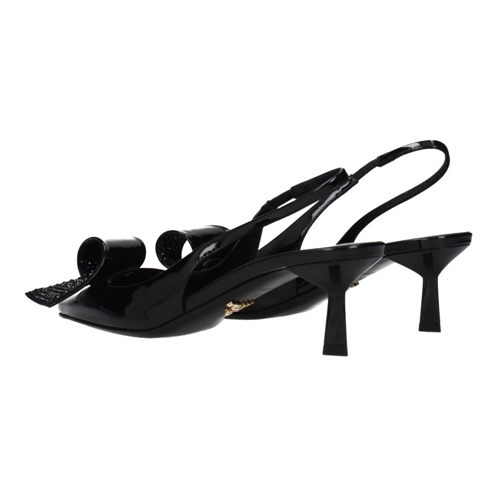 Prada Dame Sko Svart 37 EU, - side b