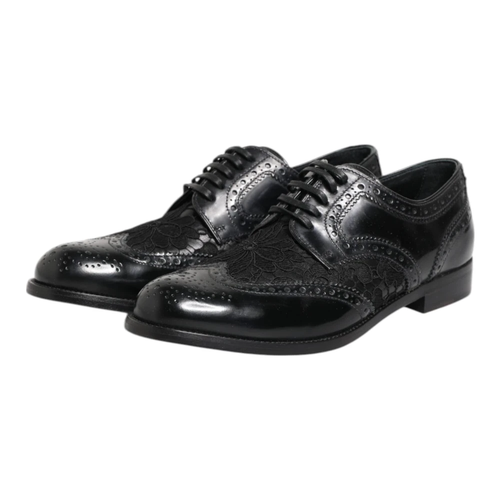Dolce & Gabbana Dame Sko Svart 38 1/2 EU, - side b