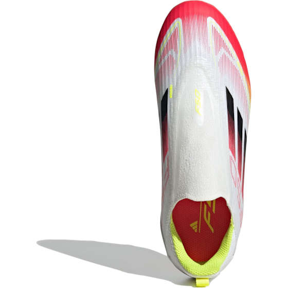Adidas F50 League LL FG/MG Junior Cloud White/Core Black/Solar Yellow 36 - side b