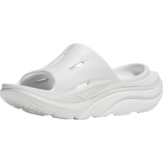 Hoka Ora Recovery Slide 3 Unisex Wwh/White/White 45 1/3 - side a