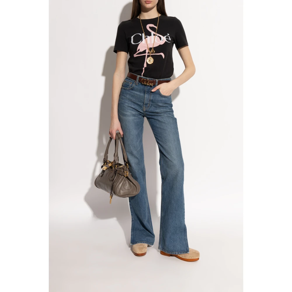 Chloé Dame Sko Beige 36 EU, - side a