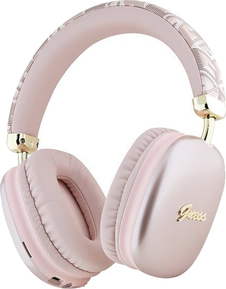 Guess GCube Metallic Script Logo Rosa