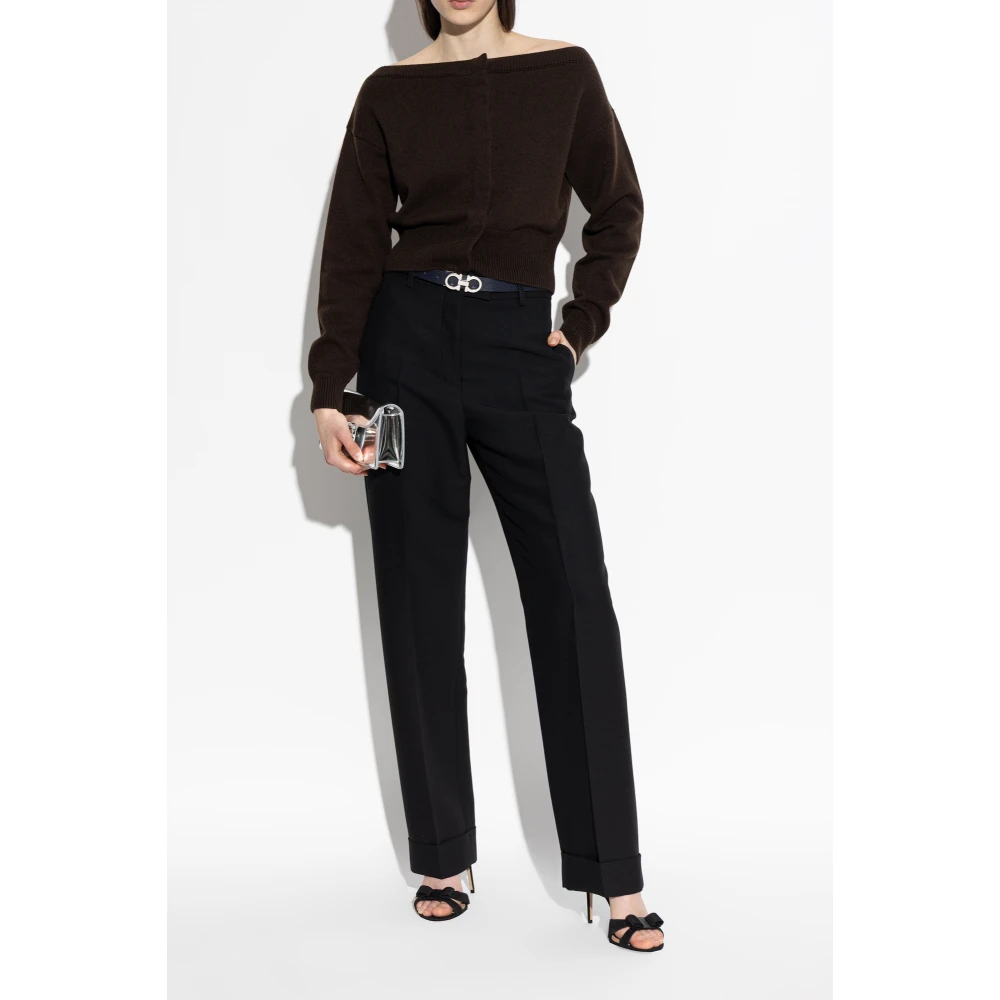Ferragamo Dame Sko Svart 39 1/2 EU, - side a