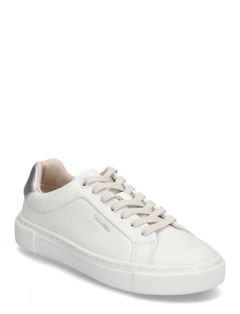 Calvin Klein Cupsole Lace Up W/Ml - Lth - White - 37 - main photo