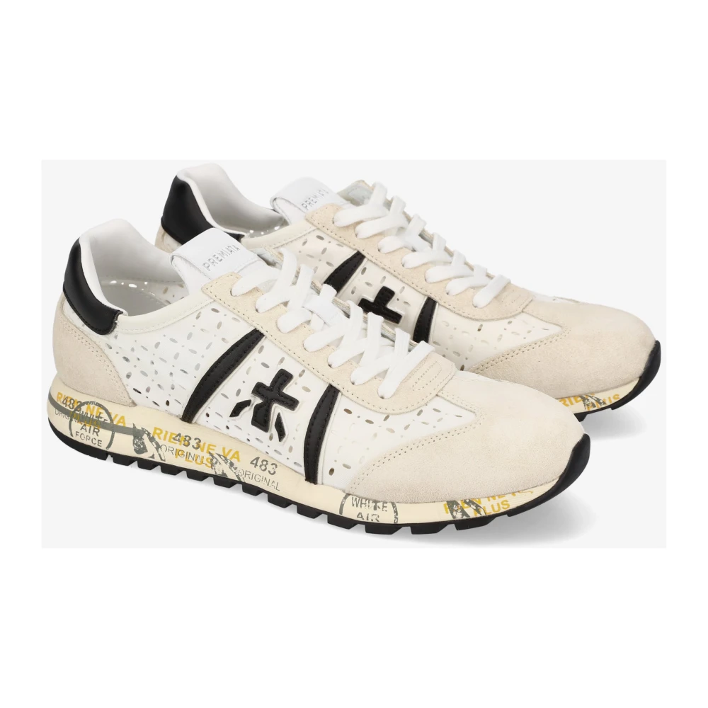 Premiata, Dame, Sko, Beige, 36 EU, - side b