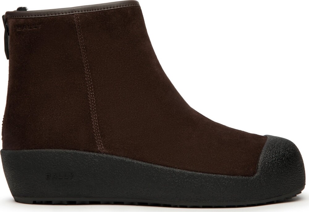 Bally Women's Guard Iii L Suede Calf Ebano 42 - main photo