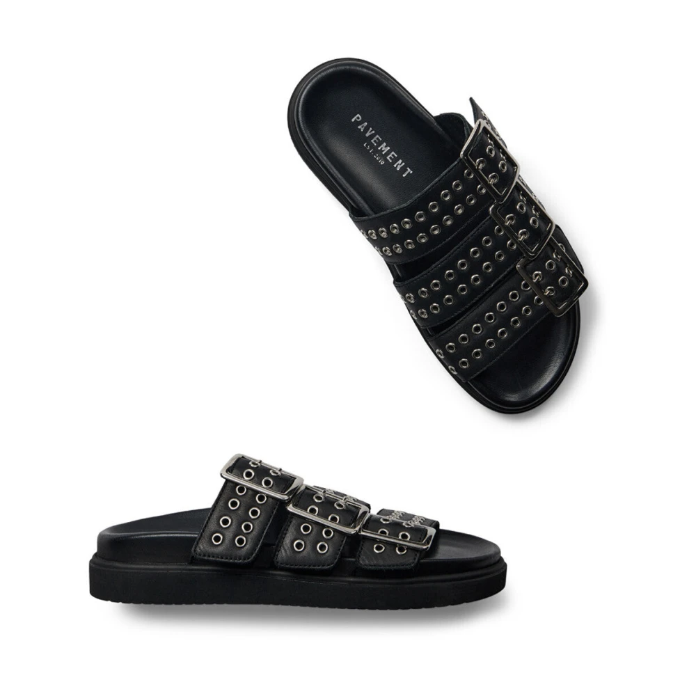 Pavement Sandaler Joan Svart - side a