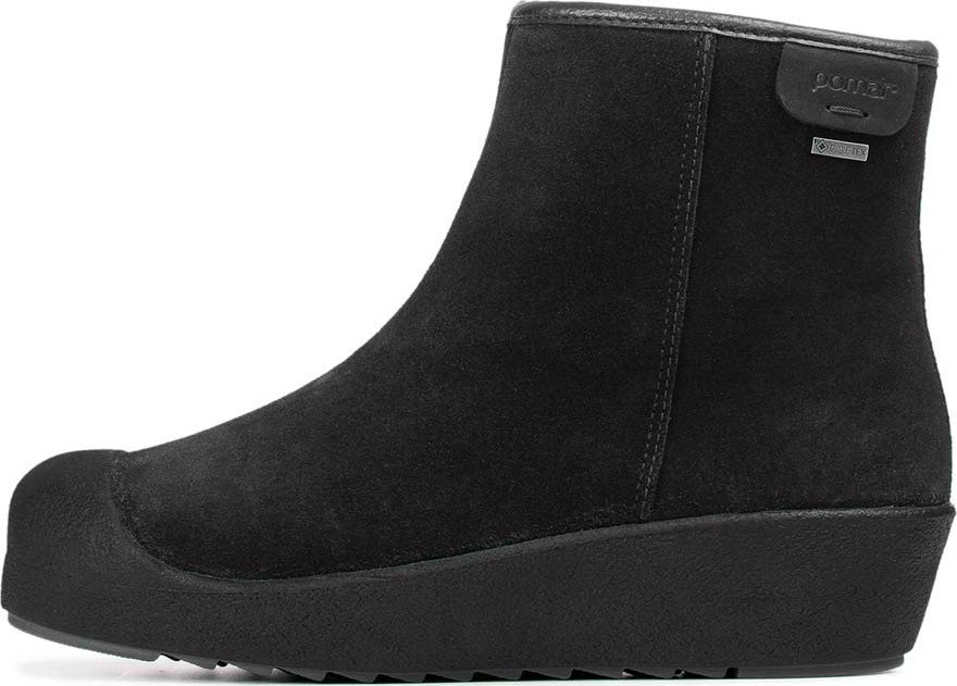 Pomar Women's Kallio GORE-TEX Ankle Boot Black Suedefur L Curling 40 - main photo