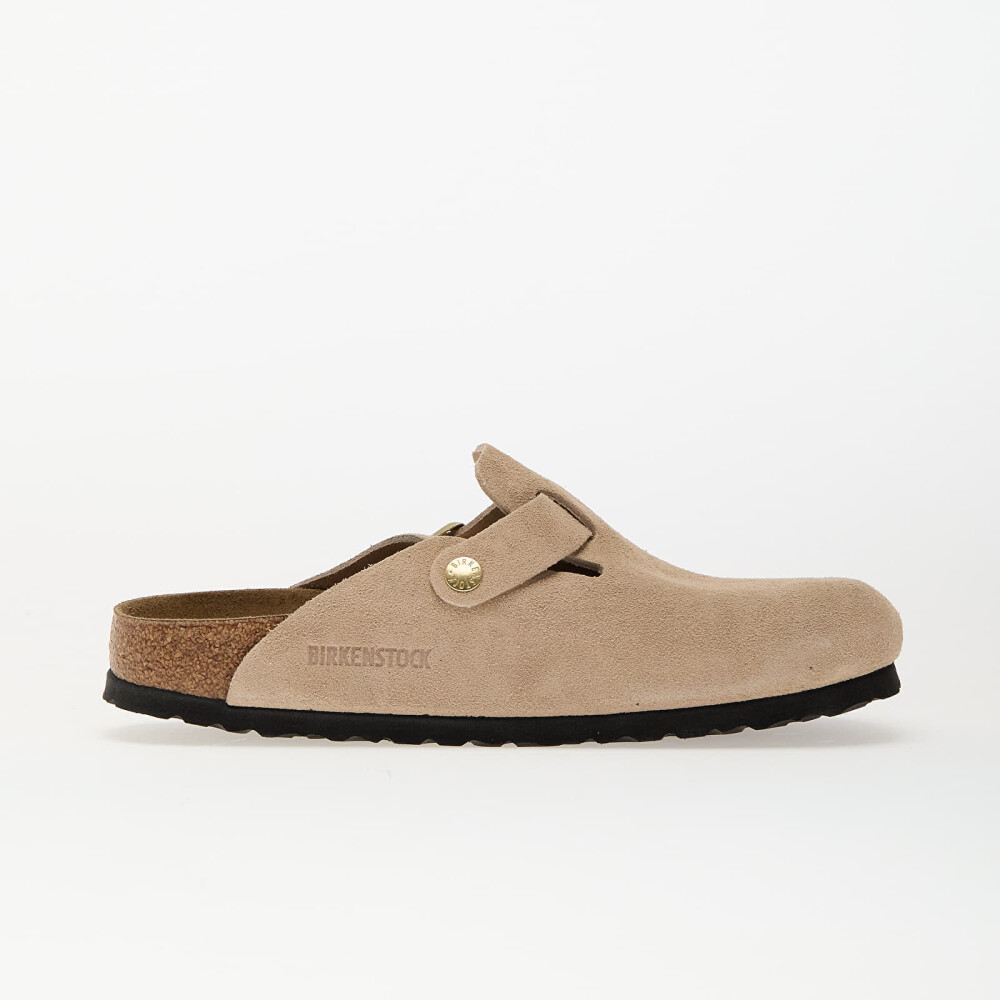 Joggesko Birkenstock Boston BS Suede Leather Sandcastle EUR 40 - side b