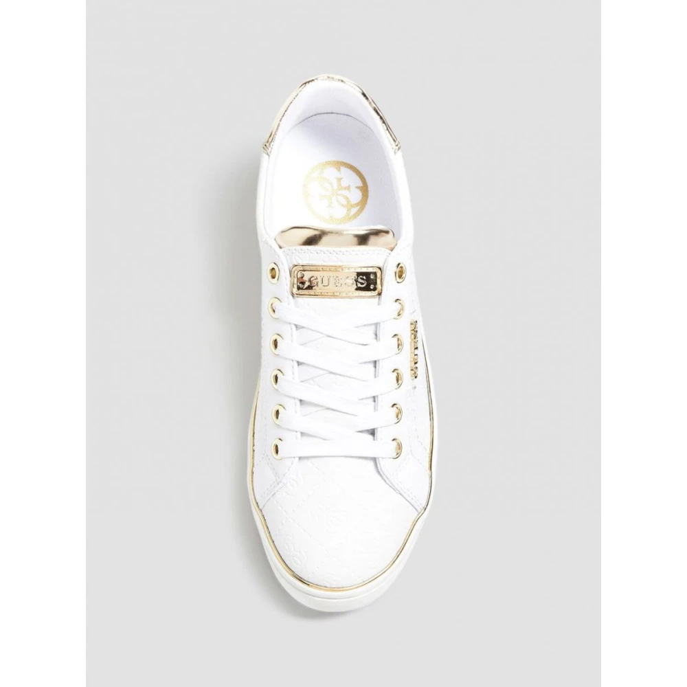 Guess Dame Sko Hvit 36 EU, - side b