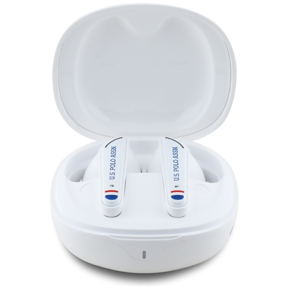 US Polo DH Logo Earbuds Hvit