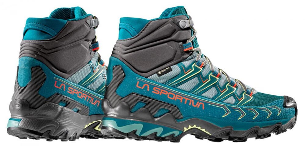 La Sportiva Ultra Raptor II Mid GTX W's Everglade/Juniper 37 1/2 - side b
