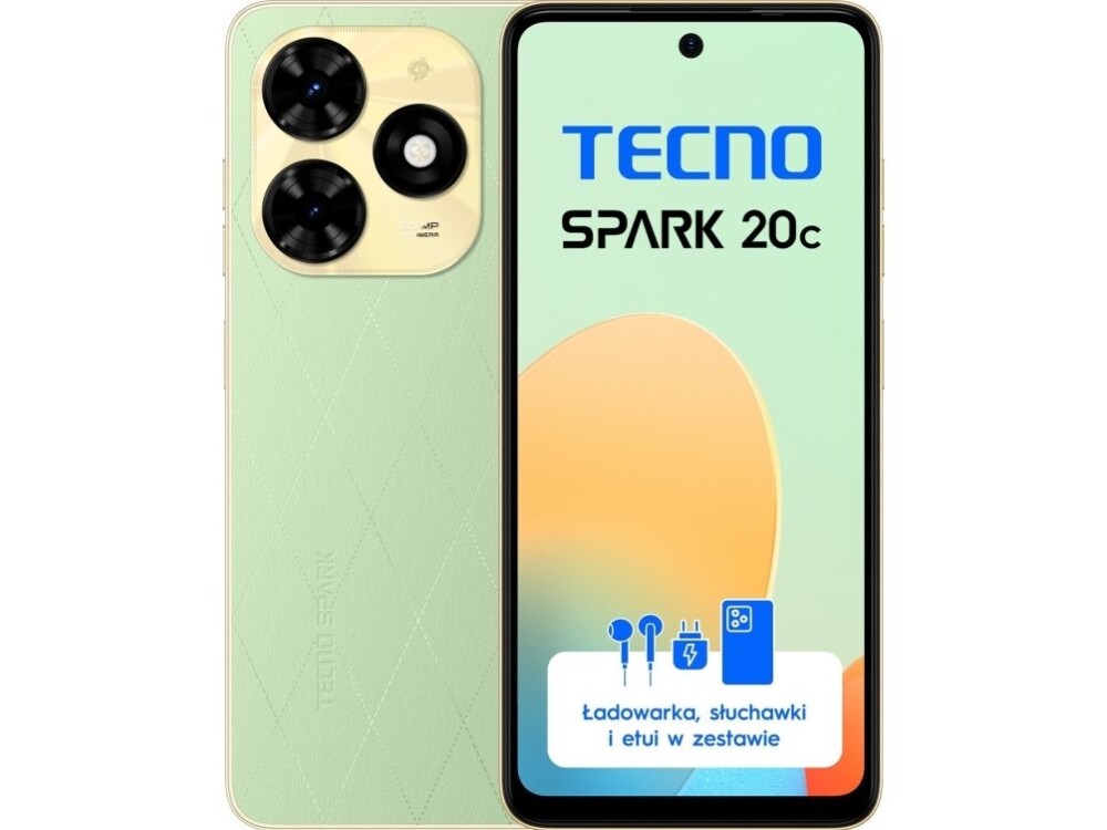 Tecno Spark 20C 8GB/128GB Grønn