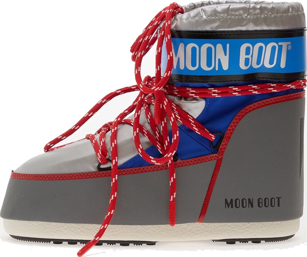 Moon Boot Icon Low Space Racing Boots Silver/Blue/Red 36/38 - main photo