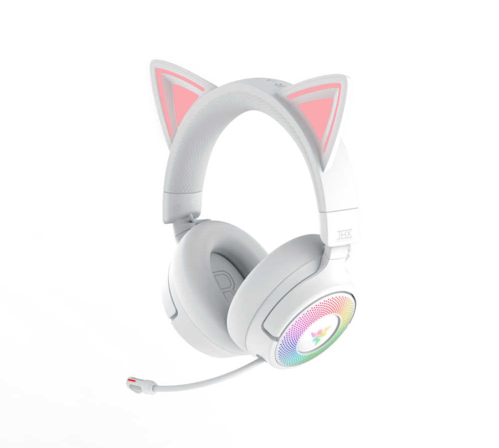 Razer Kraken Kitty V3 Pro Hvit