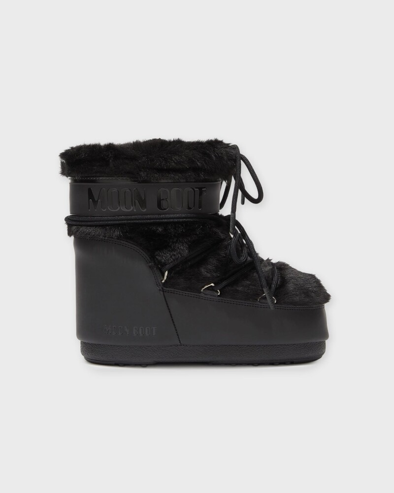 Moon Boot Icon Low Faux-Fur Black 36/38 - main photo