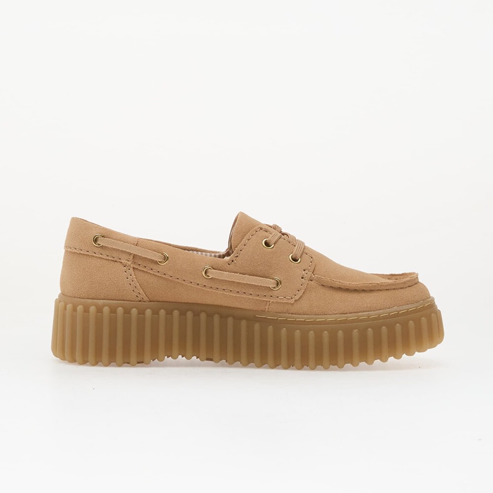 Clarks Torhill Boat D Beige 38 - side b