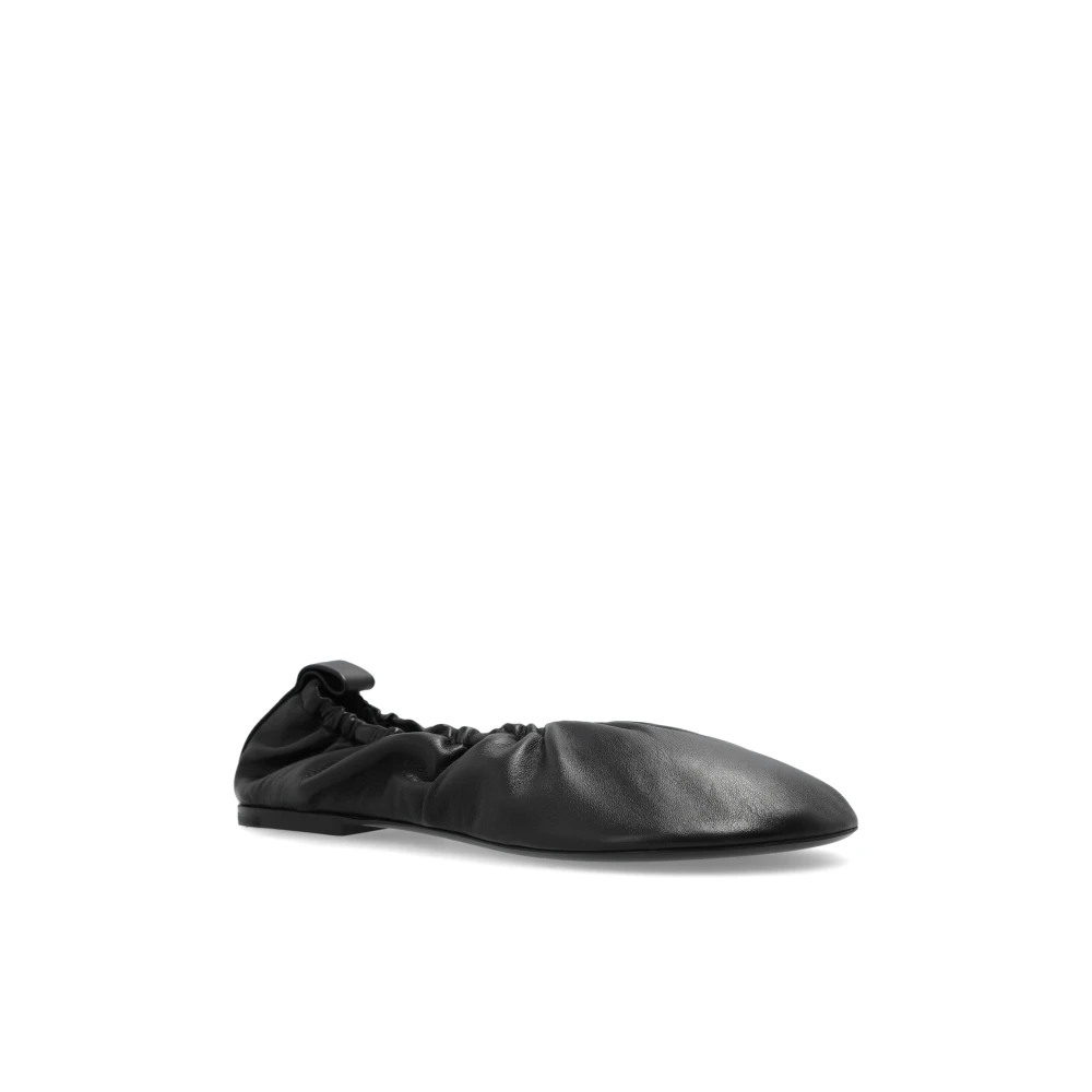 Jil Sander Dame Sko Svart 37 EU, - side b