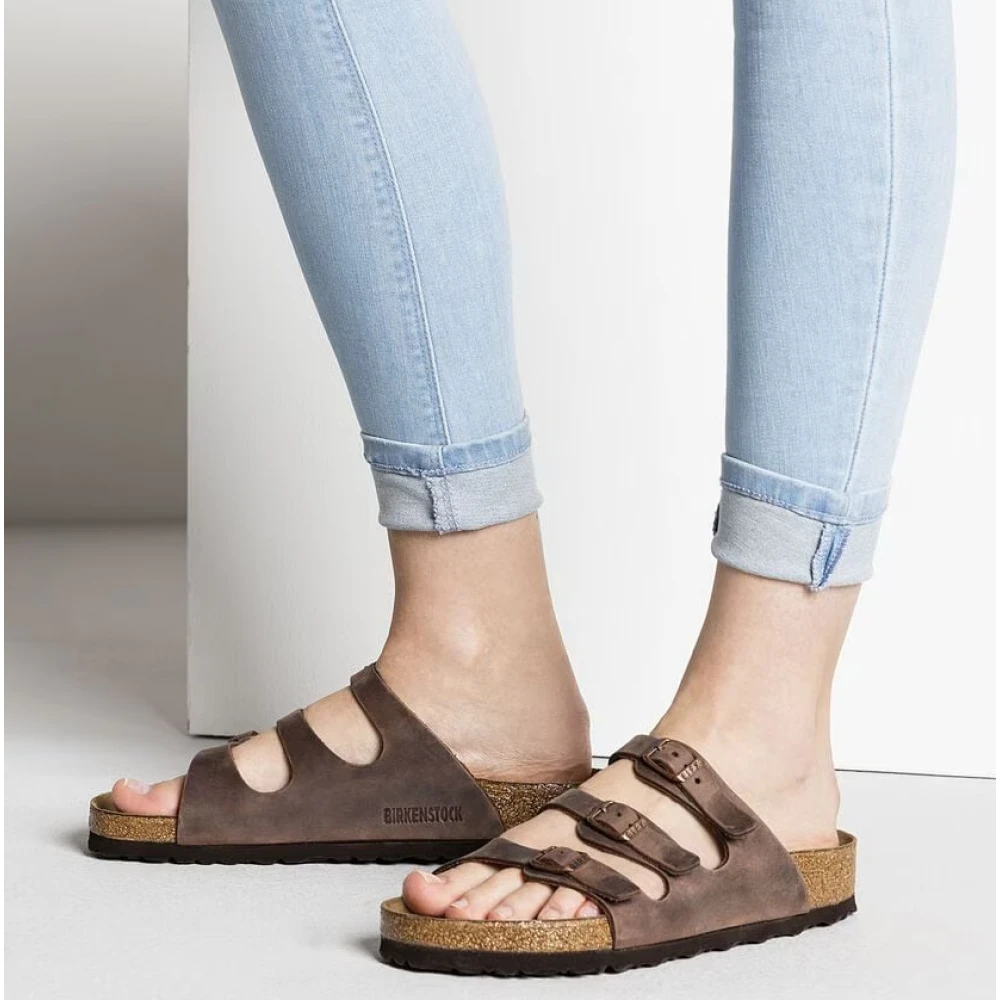 Birkenstock Dame Sko Brun 36 EU, - side b