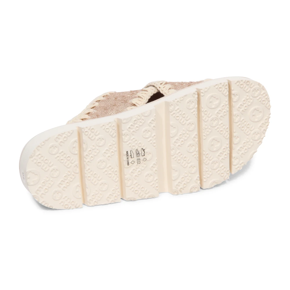 Mou Dame Sko Beige 37 EU, - side a