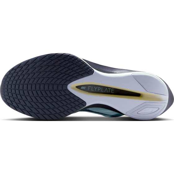 Nike Vaporfly 4 Dame Glacier Blue/Gridiron/Blue Tint 39 - side b