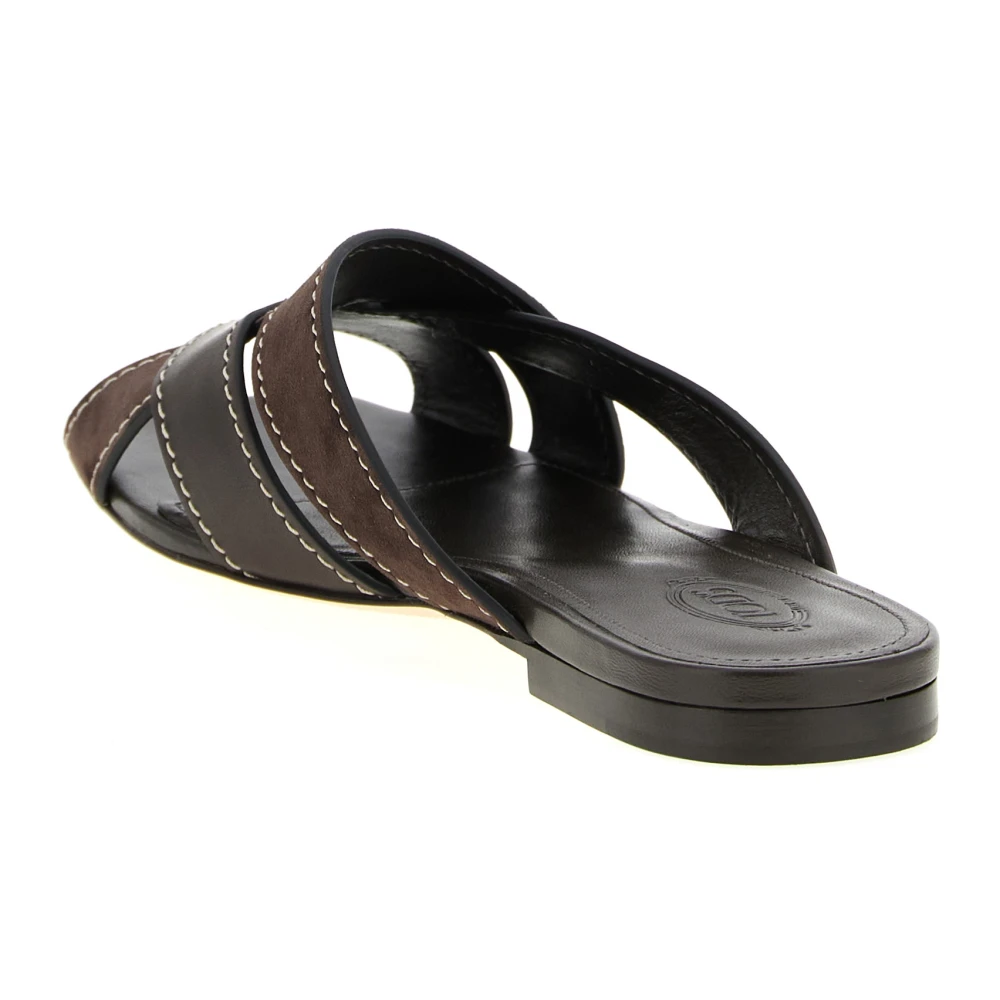 Tod's Dame Sko Brun 36 1/2 EU, - side b