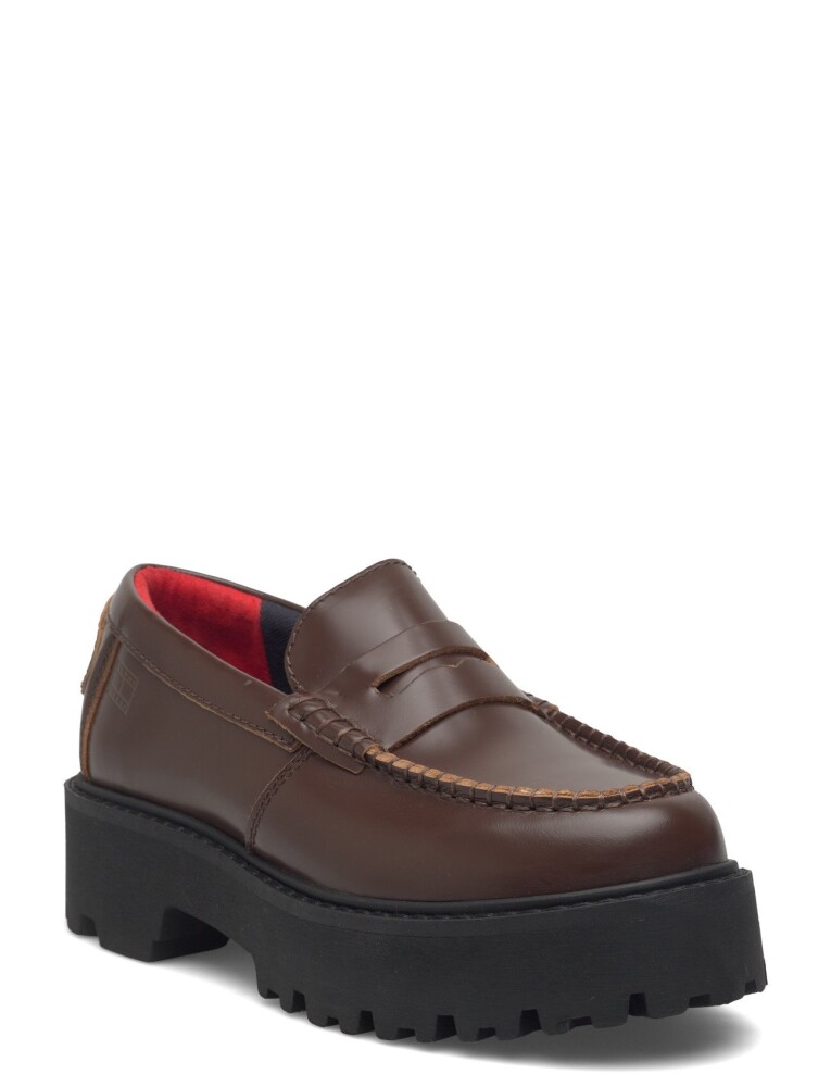 Tommy Hilfiger Archive 01 Leather Loafer   Brown   38 - main photo