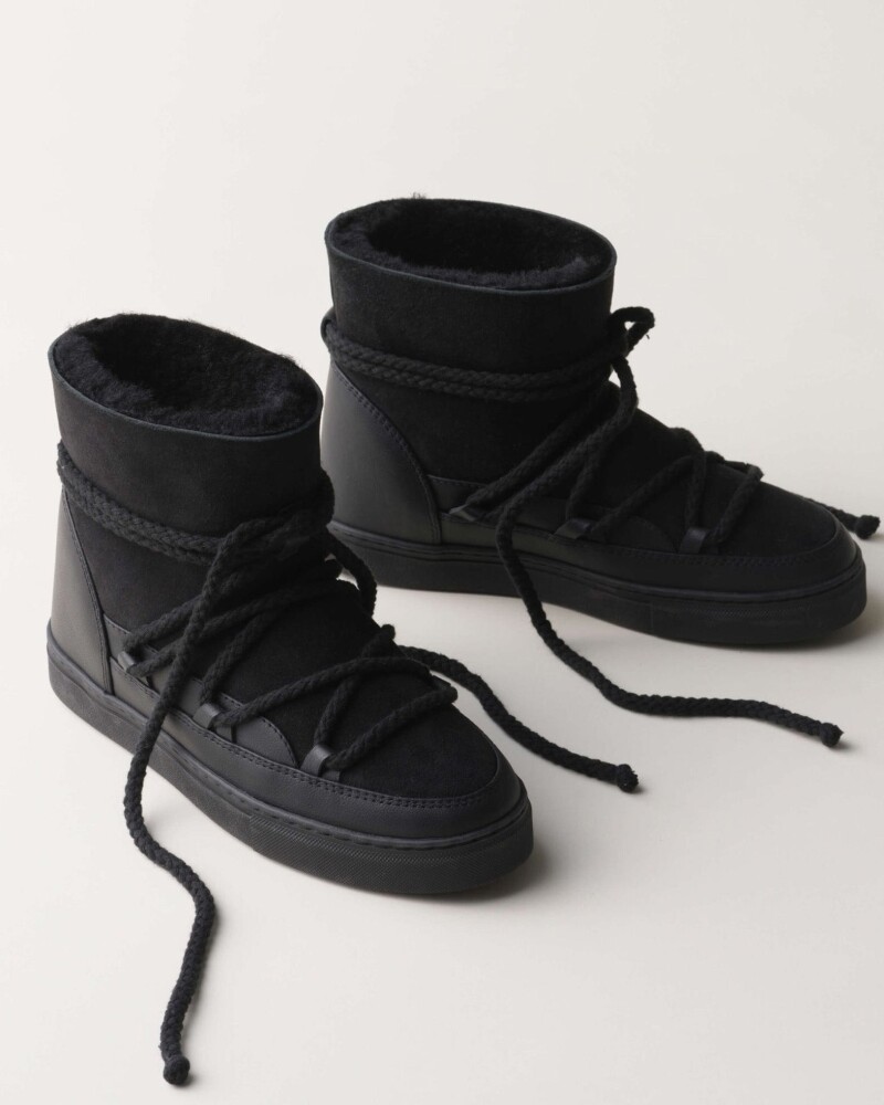 Inuikii Women's Classic Sneaker Black 36 - side b