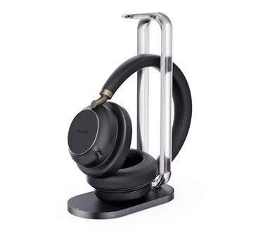 Yealink BH76 Plus ANC with Charging Stand UC Black USB-C/A