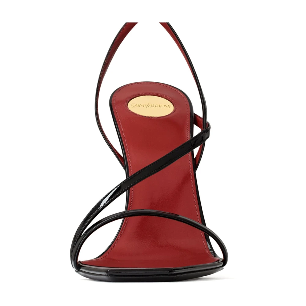 Saint Laurent Dame Sko Svart 38 1/2 EU - side b