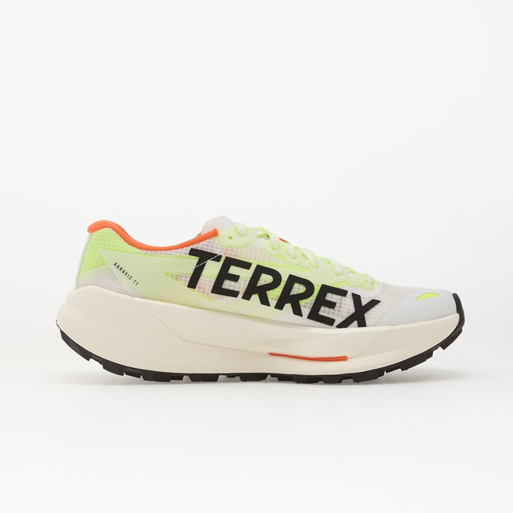 Adidas Terrex Agravic TT Trail Running Ftwr White/ Core Black/ Impact Orange EUR 40 - side b