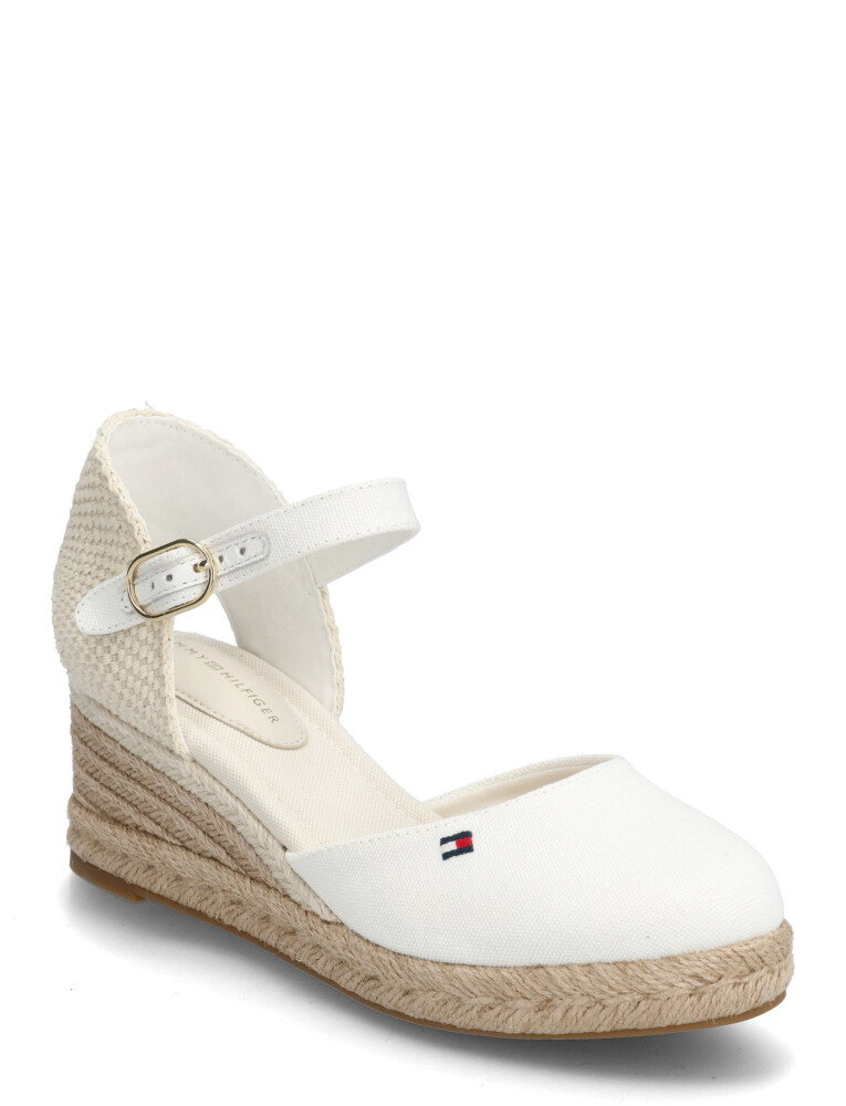 Tommy Hilfiger Mid Wedge Espad Closed Toe White 39 - main photo