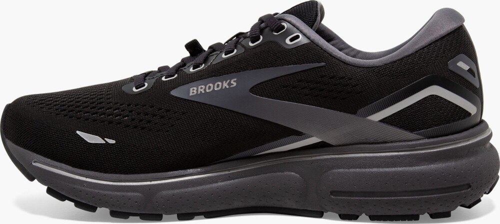 Brooks Ghost 15 GTX Dame Black/Blackened Pearl/Alloy 37.5 - side a
