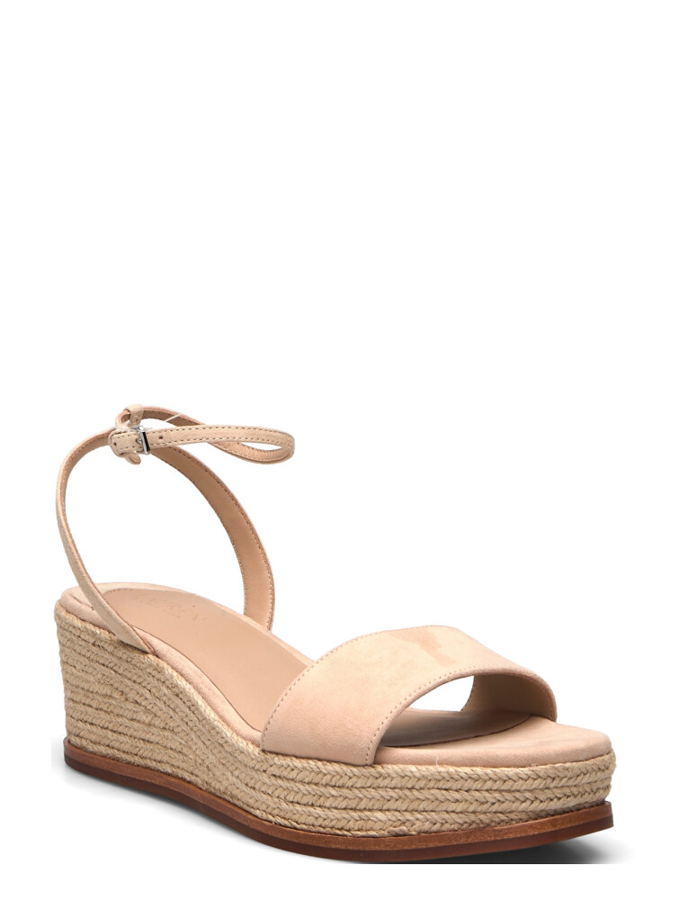 Lauren Ralph Lauren Leona Suede Espadrille - Beige - 41 - main photo