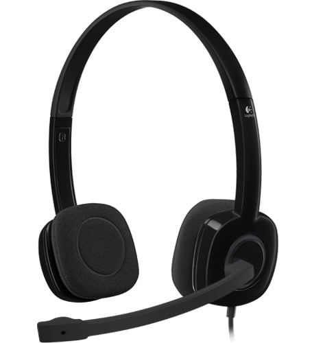 Logitech H151 Stereo Svart