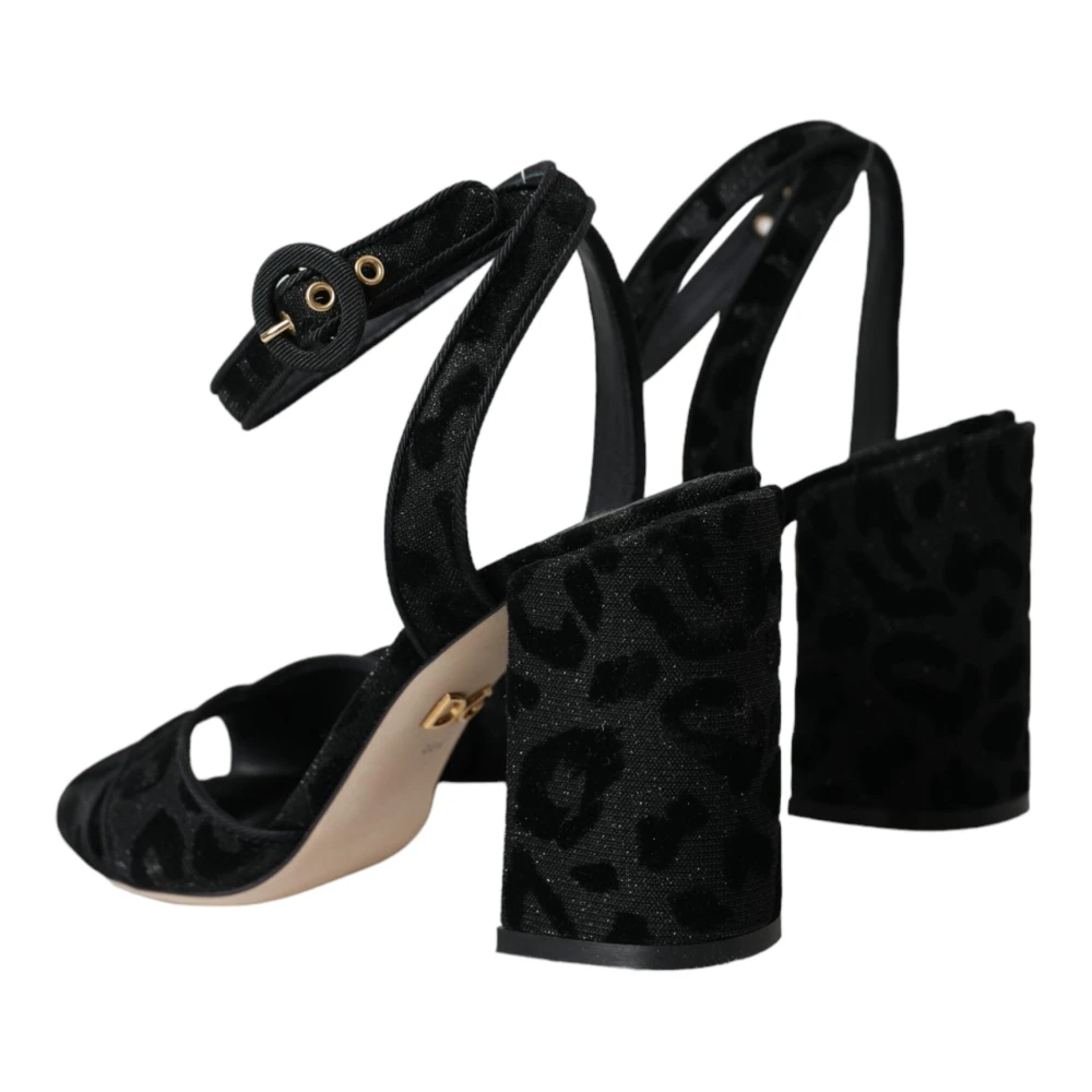 Dolce & Gabbana Dame Sko Svart 37 1/2 EU, - side a