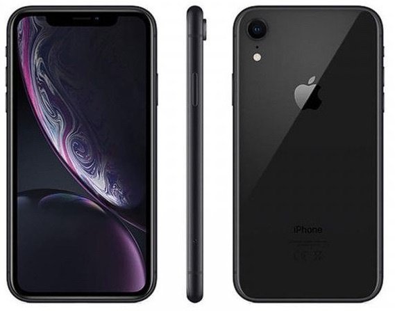 Apple iPhone XR 128GB Svart 6,1