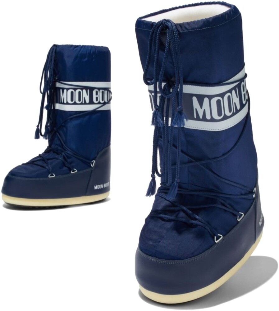 Moon Boot Icon Nylon Blue 35/38 - side a